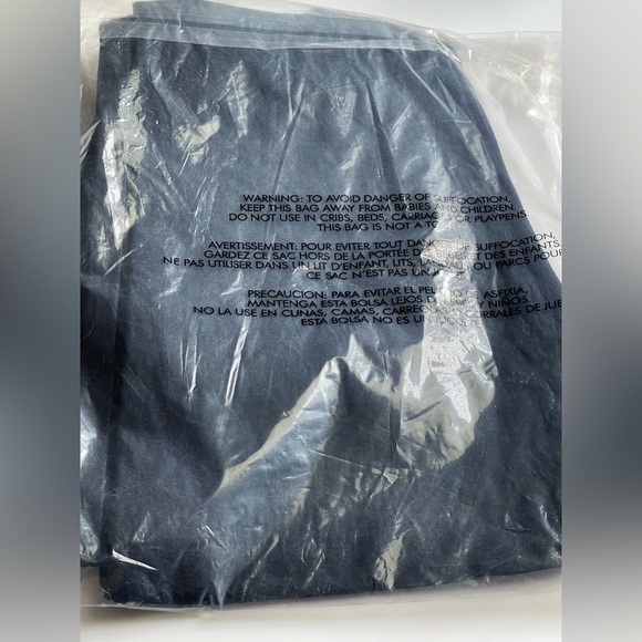 NWT WEWOREWHAT DENIM JOGGER JEAN INDIGO BLUE HIGH WAIST ELASTIC WAIST SIZE L - Picture 6 of 6